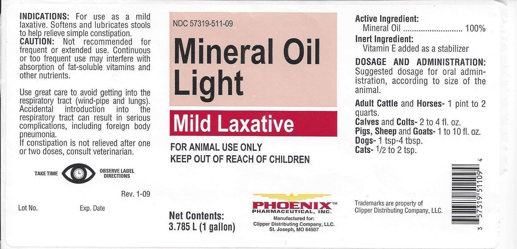 MINERAL OIL LIGHT